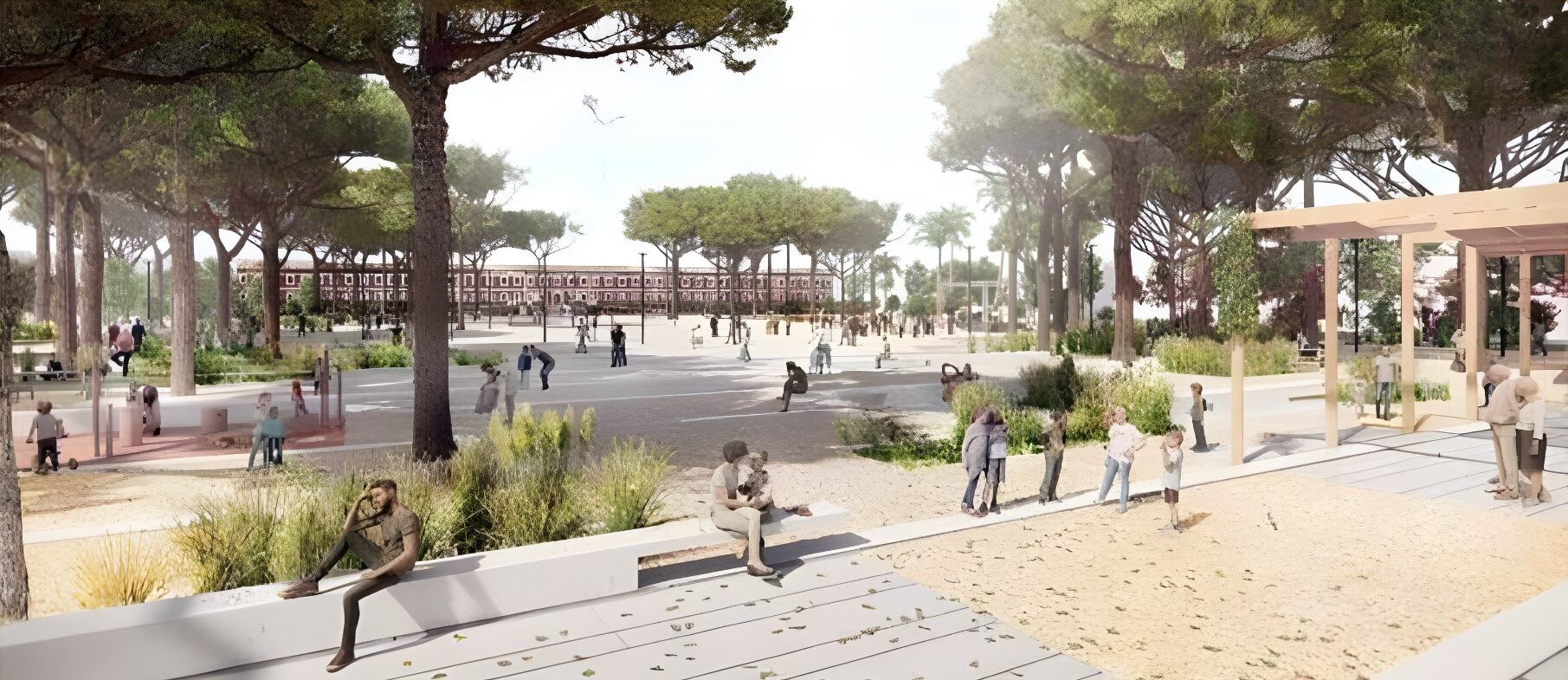 Aquest és el projecte guanyador que servirà de base per a la remodelació de s'Esplanada.