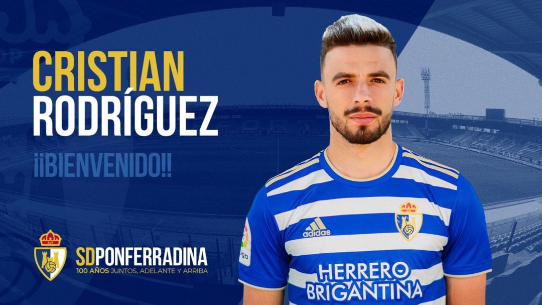 Cristian Rodriguez llega procedente del Extremadura y firma para las dos próximas temporadas