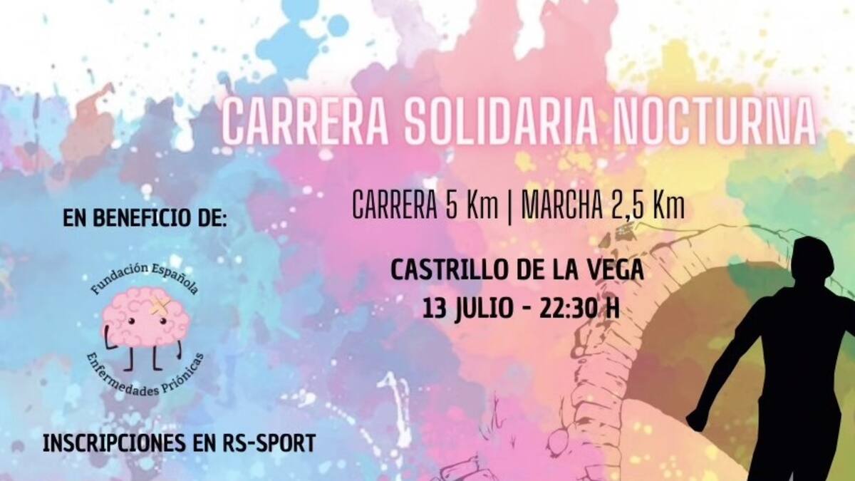 Carrera solidaria nocturna