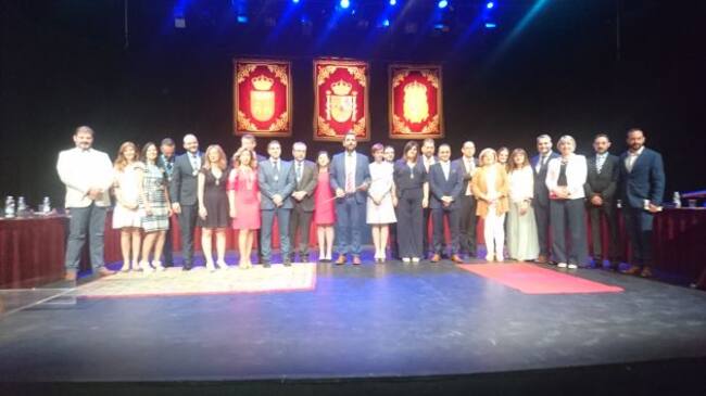 La nueva corporación municipal de Valdemoro