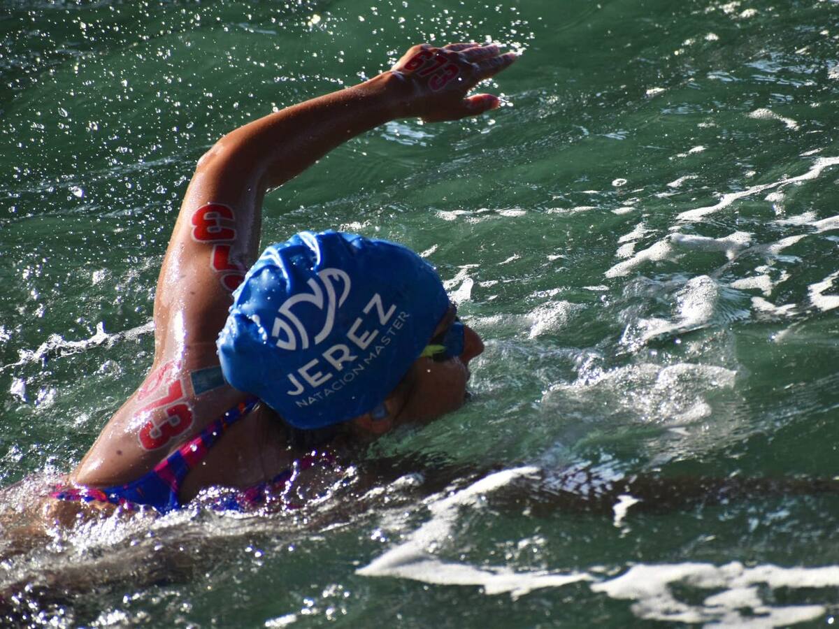 Brillante actuación del Jerez Natación Máster en la Copa de España de Aguas Abiertas celebrada en Ruidera