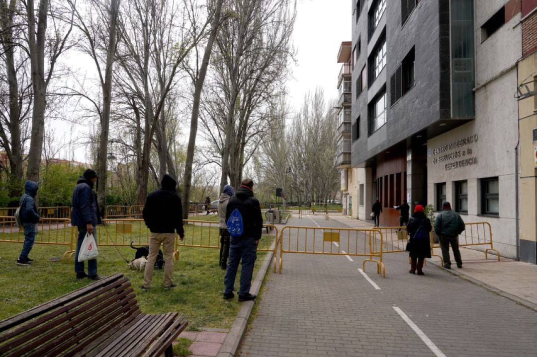 Ubicanción temporal del albergue municipal de Valladolid