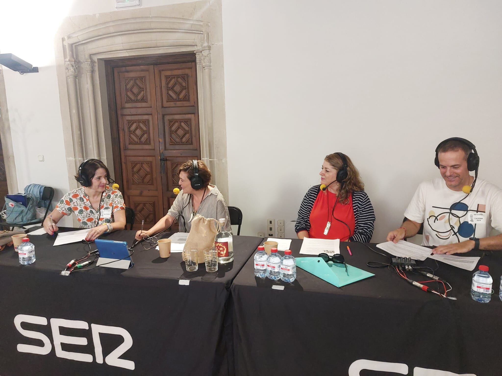 València, octubre 2025. SER Viajeros Comunitat Valenciana desde el Palau de la Generalitat