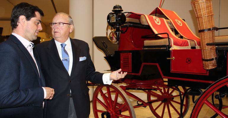 Juan Martínez, junto con Javier Cuenca en una imagen de archivo
