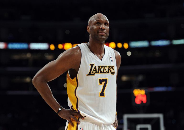 Odom, en su etapa como jugador de los Lakers