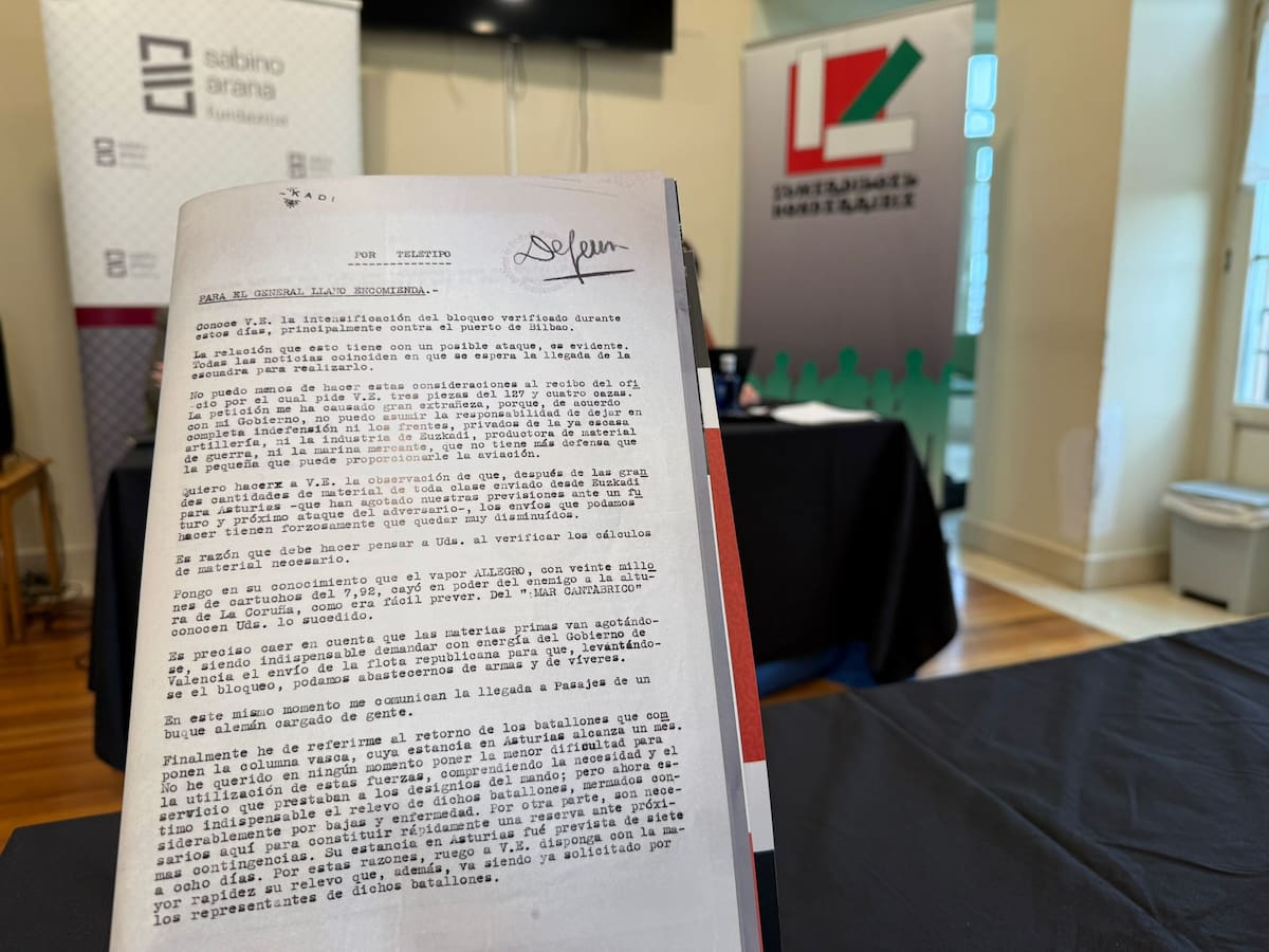 Una investigación rescata la expedición vasca a Asturias de 1937 y pone nombre a los 5.200 gudaris enviados por exigencia de la República