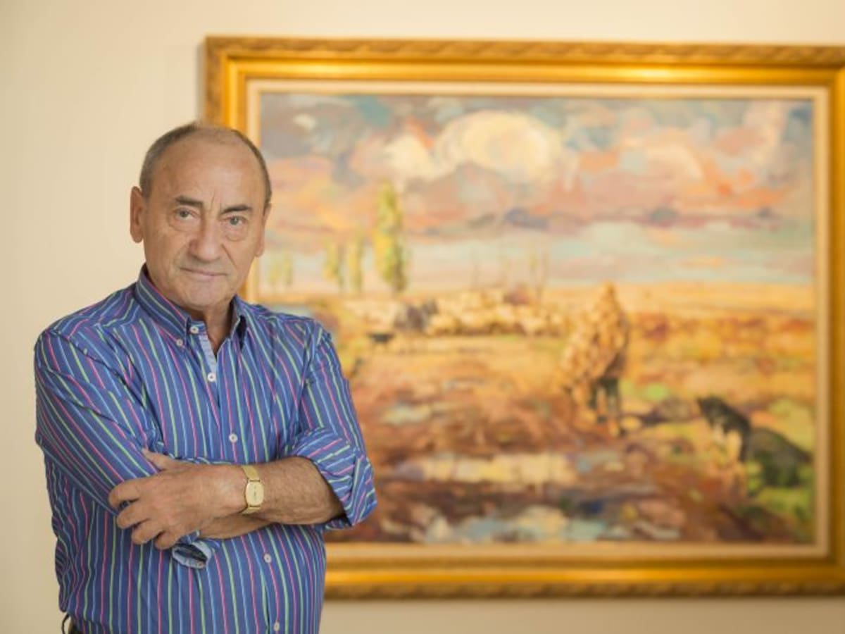 Antonio de la Peña, ‘El pintor de la Ría’, vuelve a Palencia para mostrar su arte