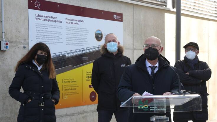 La nueva depuradora de Arazuri (17/01/2022)