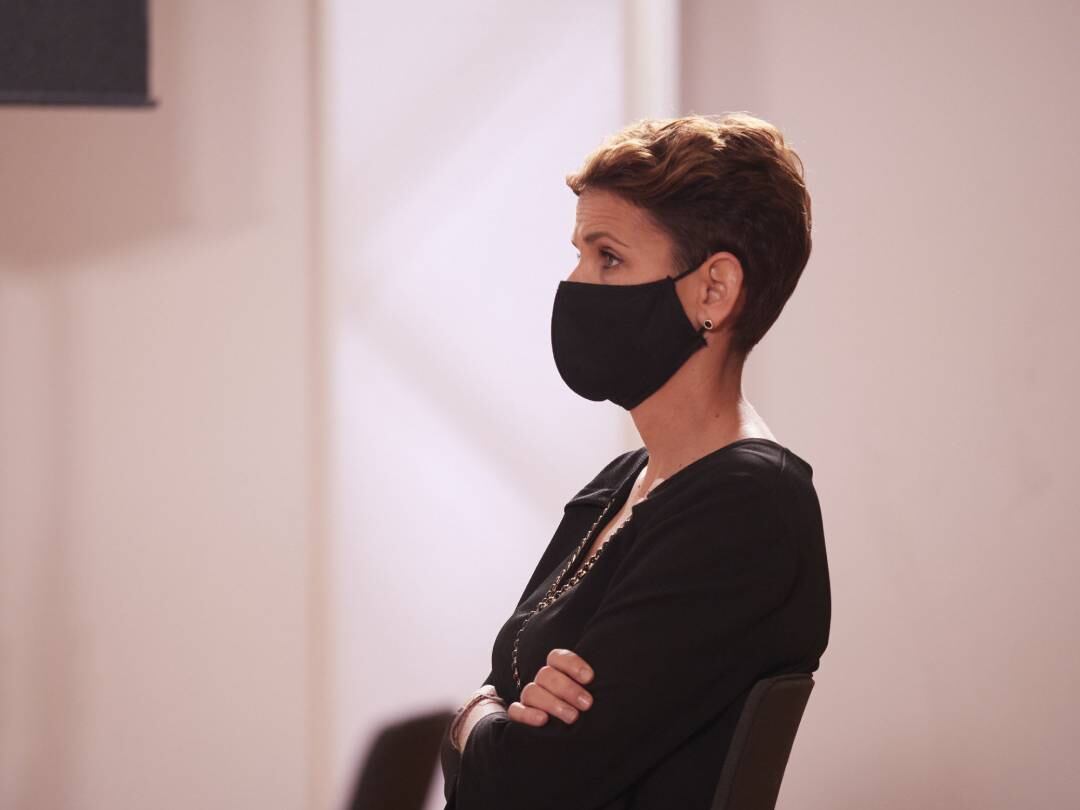 La presidenta de Navarra, María Chivite.