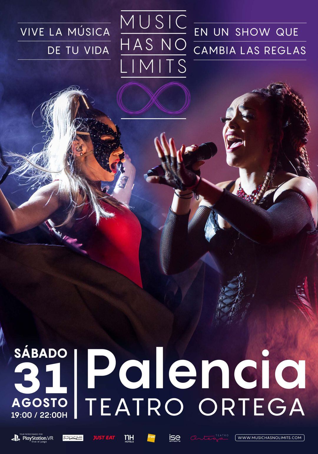 Cartel del Show que pasará por Palencia