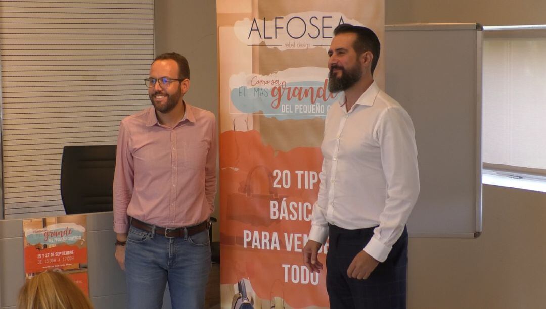 Héctor Díez con la agencia Alfosea Retail