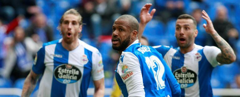 Un momento del partido