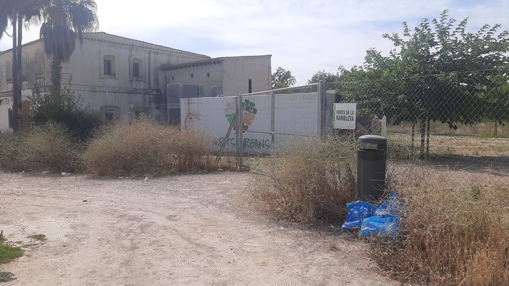 Situación actual de los huertos urbanos de La Rambleta