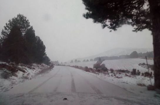 Carretera hacia Cañada de la Cruz, Moratalla. 