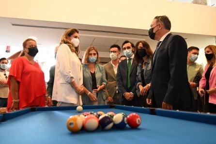 Instalaciones de la Casa de la Juventud de Linares. 