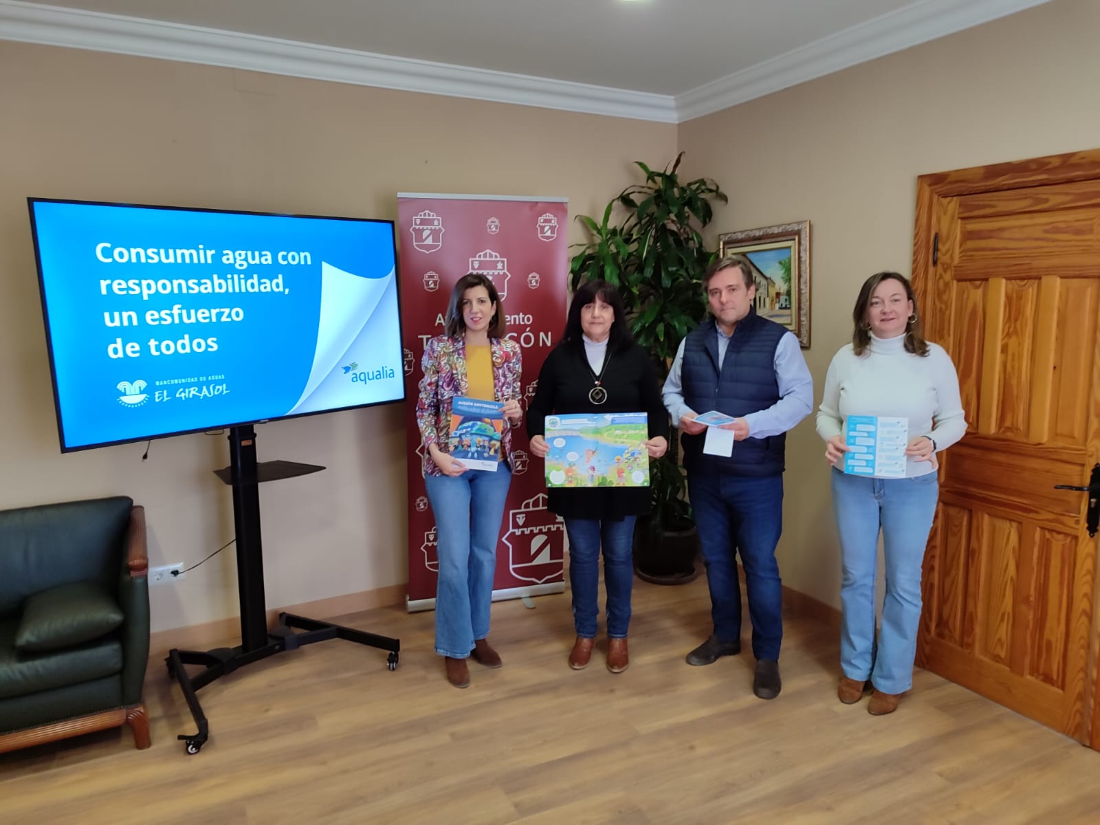 Presentación de la campaña para un uso responsable del agua en Tarancón