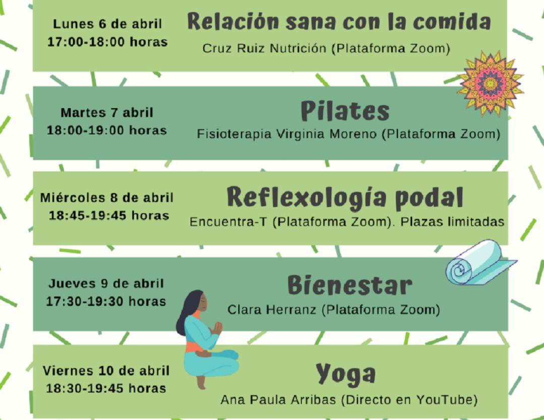 Quienes quieran inscribirse deben enviar un correo electrónico a la dirección juventud.actividades@segovia.es