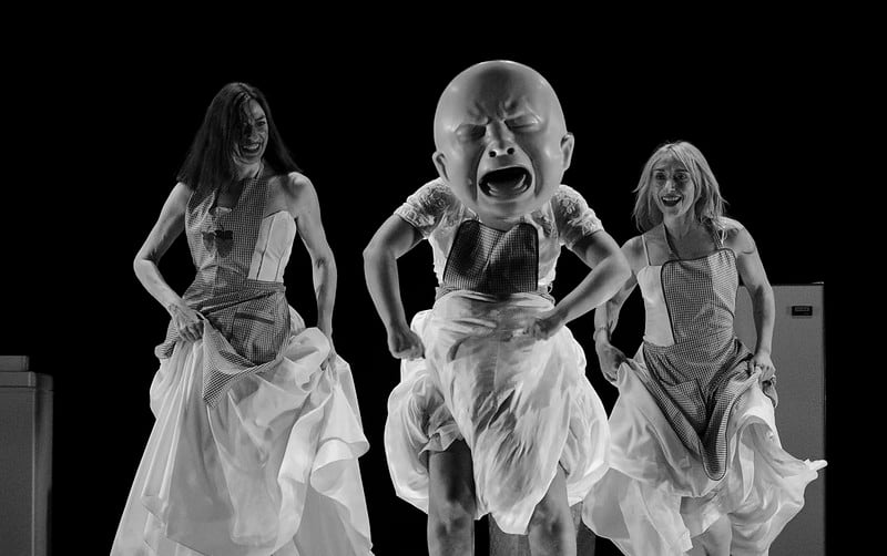 Un momento de la obra de Rayuela