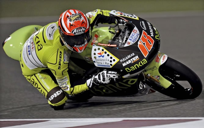 El piloto Nico Terol saldrá desde la primera posición en el Gran Premio de Qatar