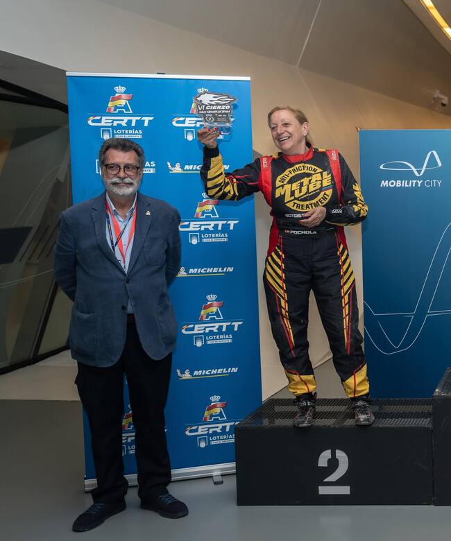 Pochola Hernández, segunda en copilotos femeninos