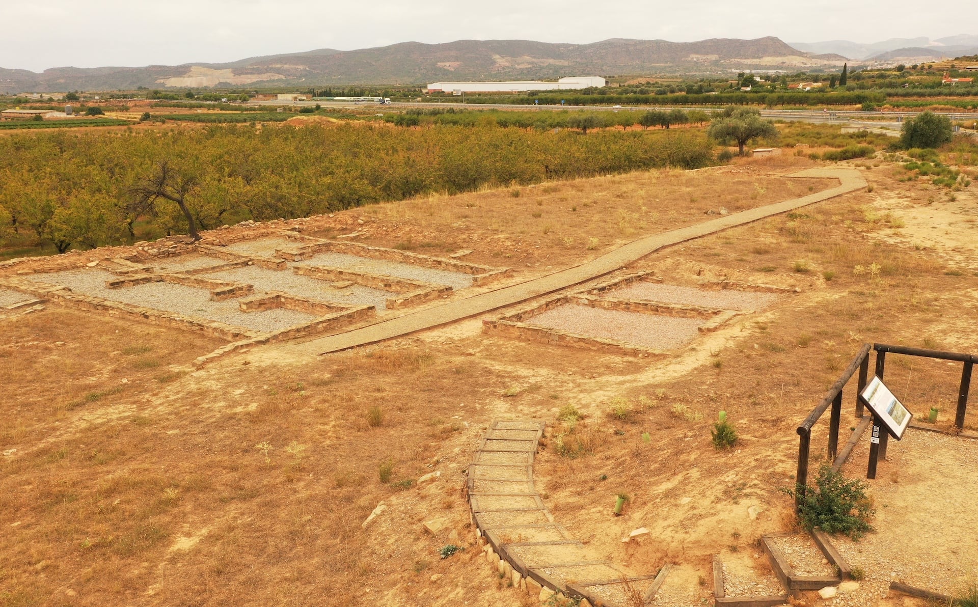 Yacimiento de la Seña, en Villar del Arzobispo