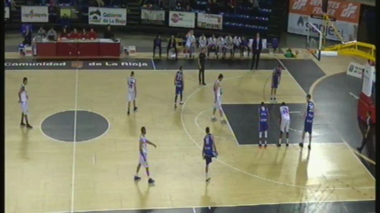 Palencia no estuvo acertado hoy en ninguna línea, tampoco desde el tiro libre