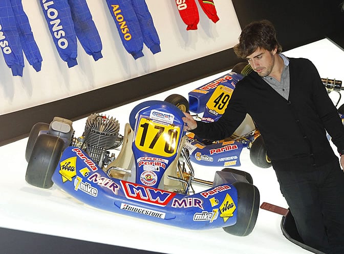 Fernando Alonso, en la presentación de la &#039;Fernando Alonso Collection&#039;