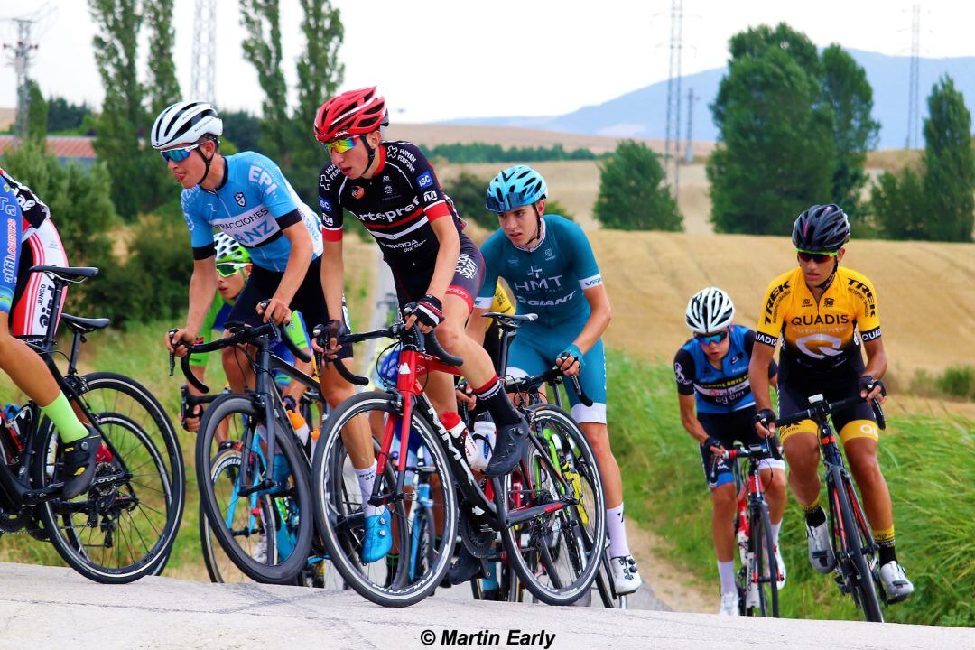 Alejandro Franco durante una carrera de la pasada temporada con el Artepref Team.