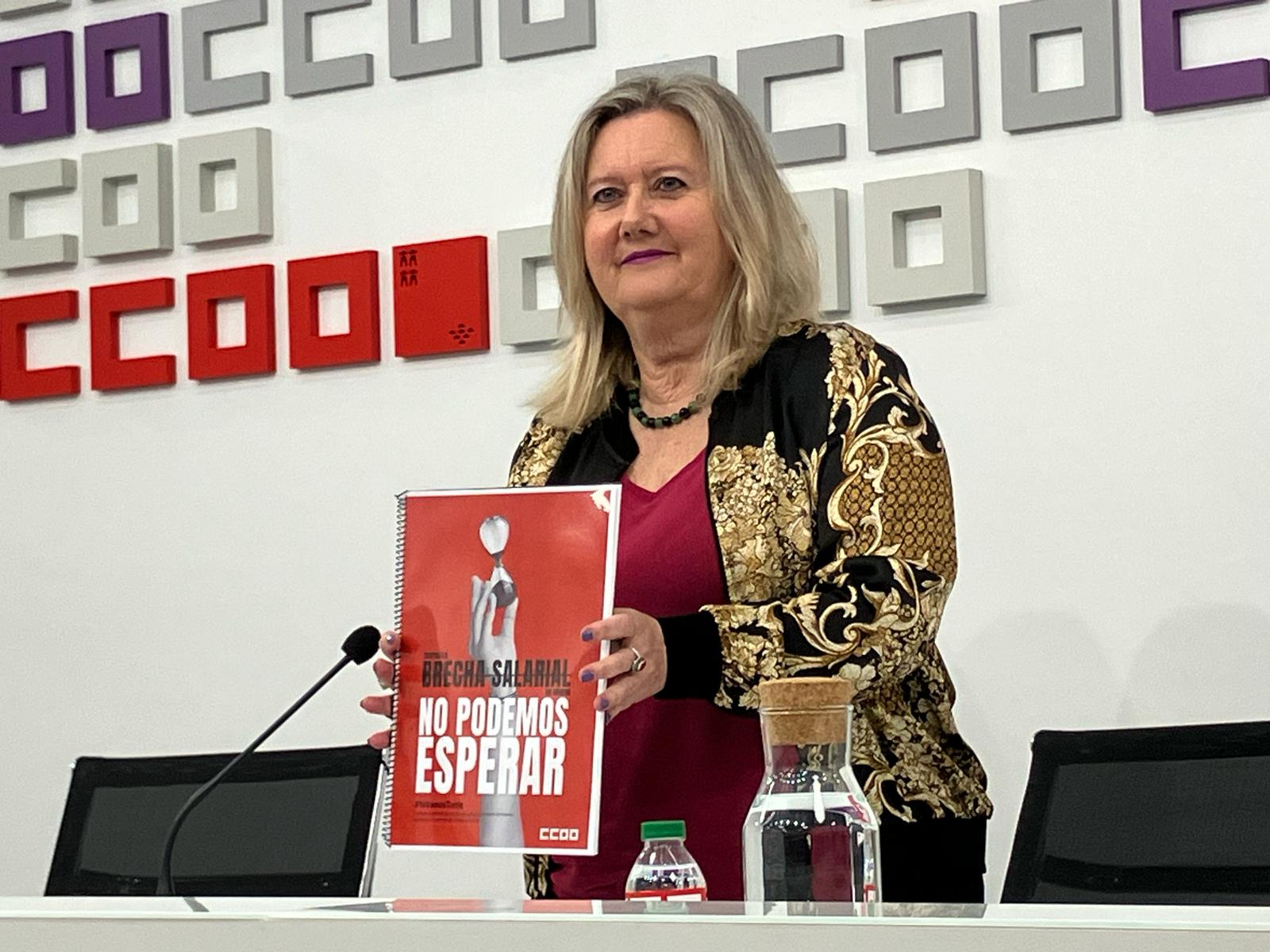 Anna Mellado, Secretaria de Mujeres e Igualdad y Juventud de CCOO Región de Murcia