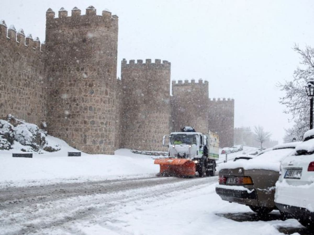 Llega un nuevo temporal de frío y nieve en el comienzo de la primavera
