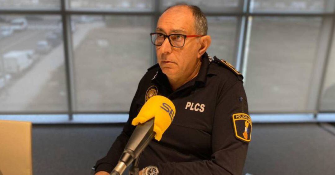 Imagen del comisario principal jefe Miguel Domingo.