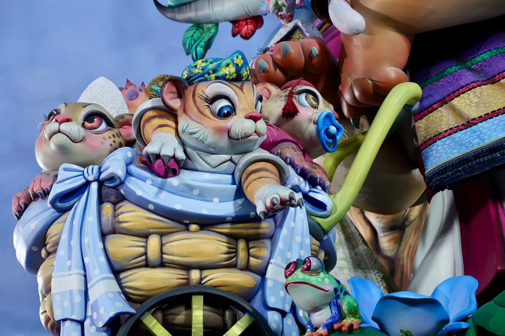 Detalle de la falla municipal 2025 de València