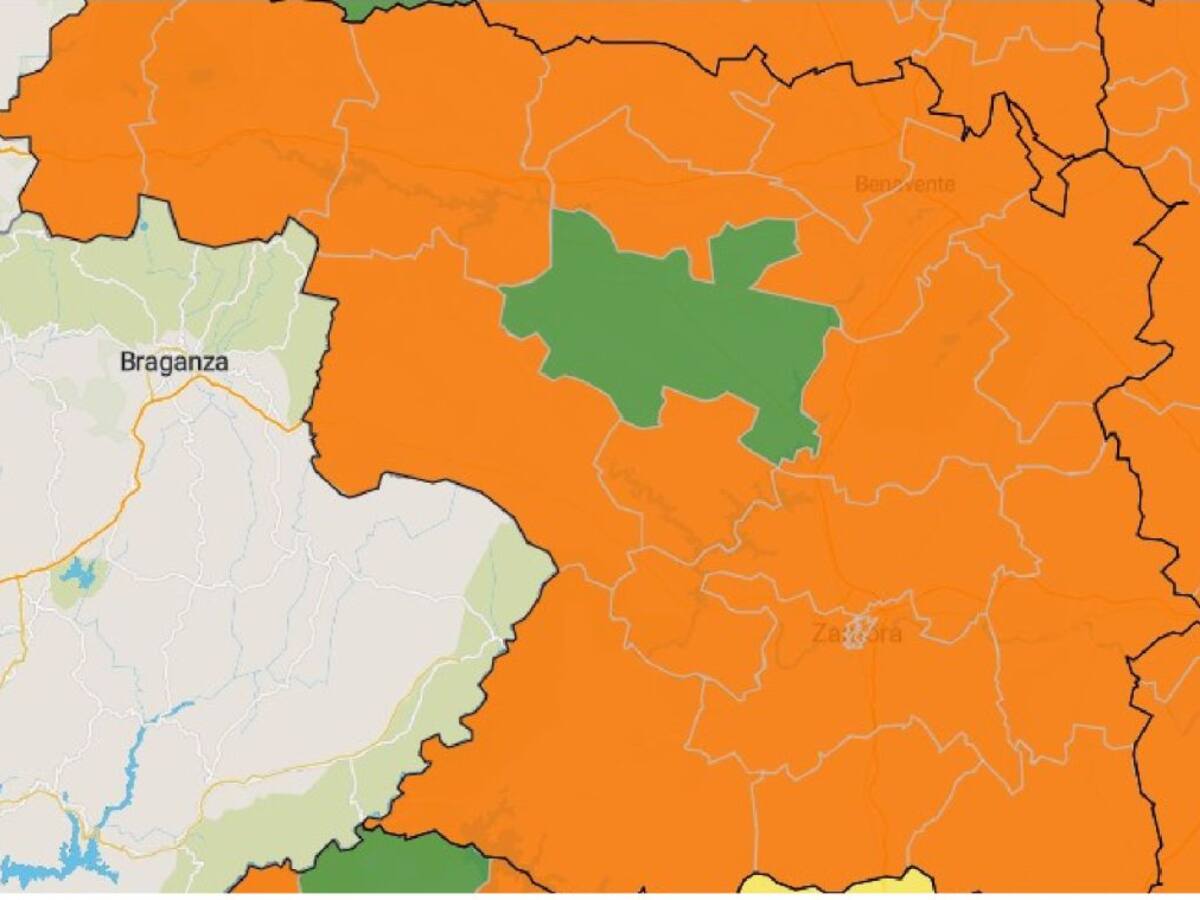 Tábara, la única Zona Básica de Salud en verde