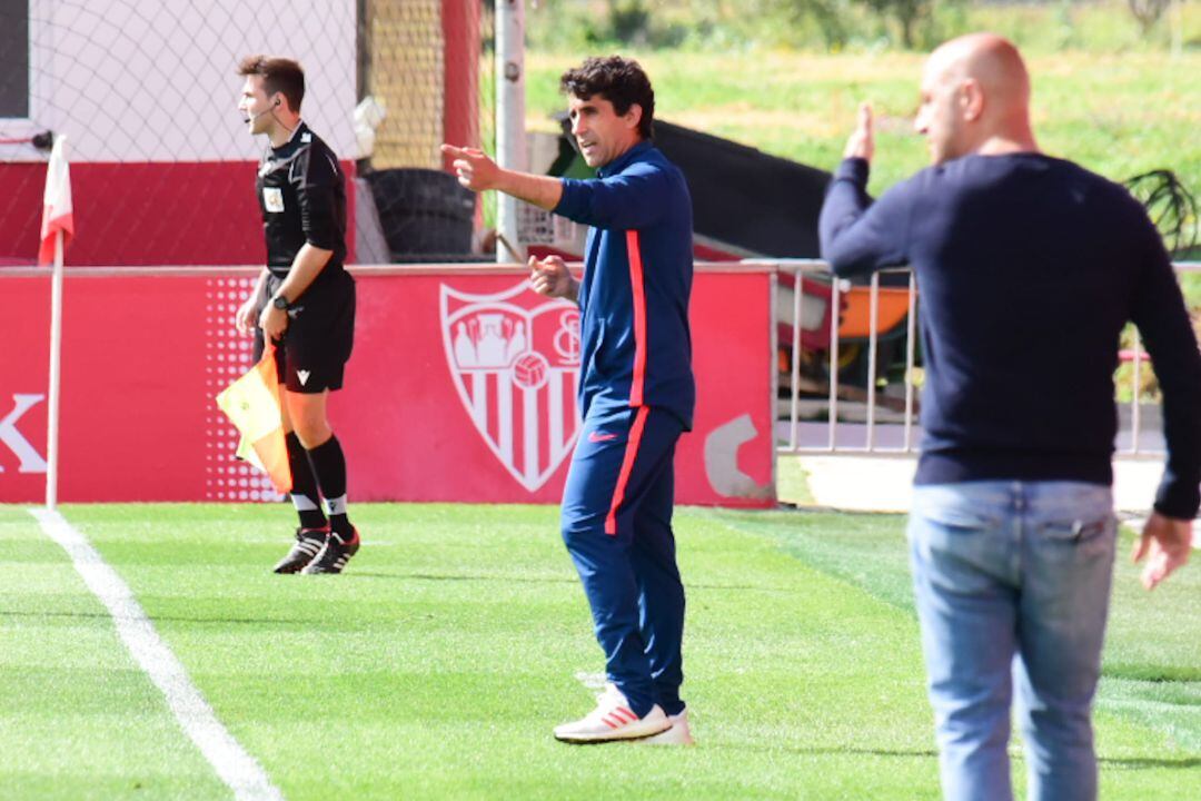 Paco Gallardo ante el Tamaraceite.