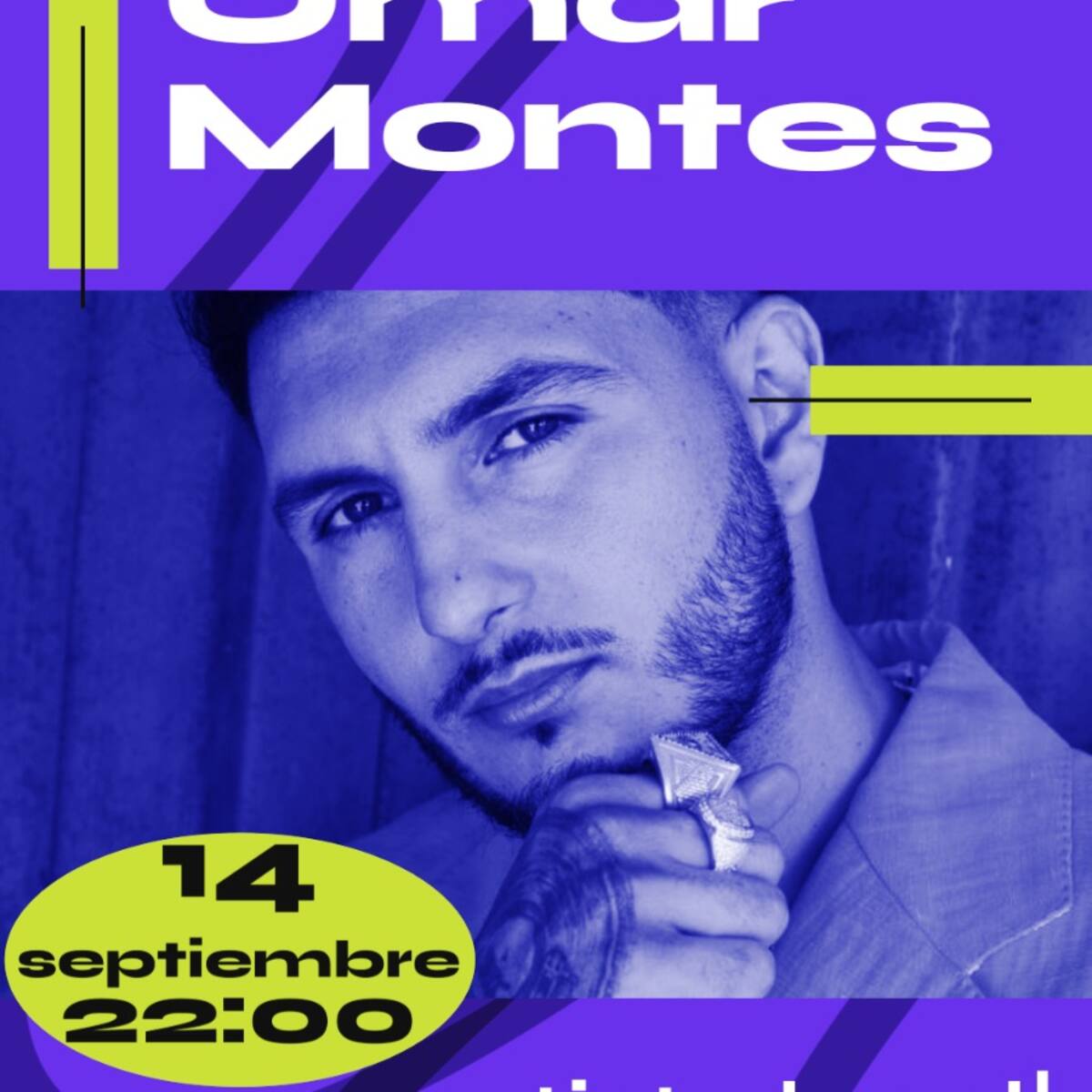 Omar Montes, primer artista confirmado para las fiestas de Fuenlabrada