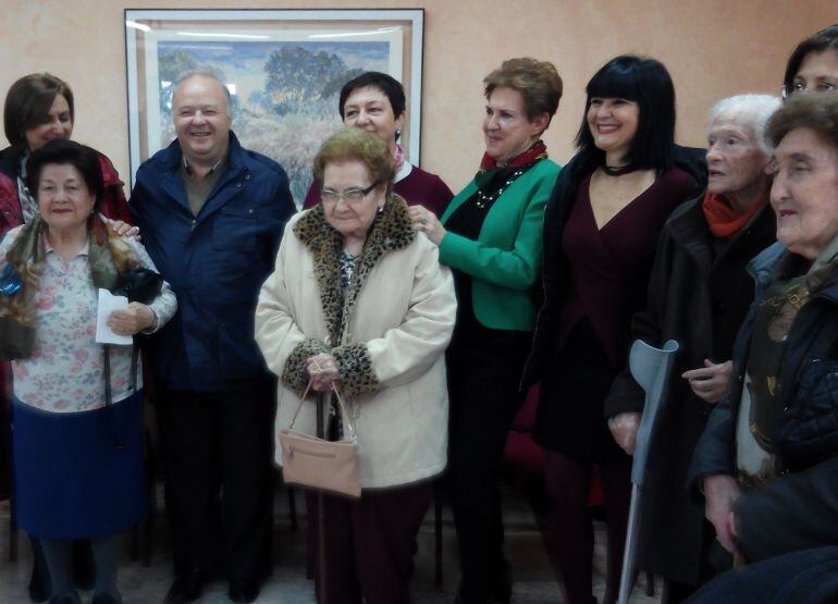 Residentes y familiares del Centro residencial "Virgen del Pilar" de Ciudad Real