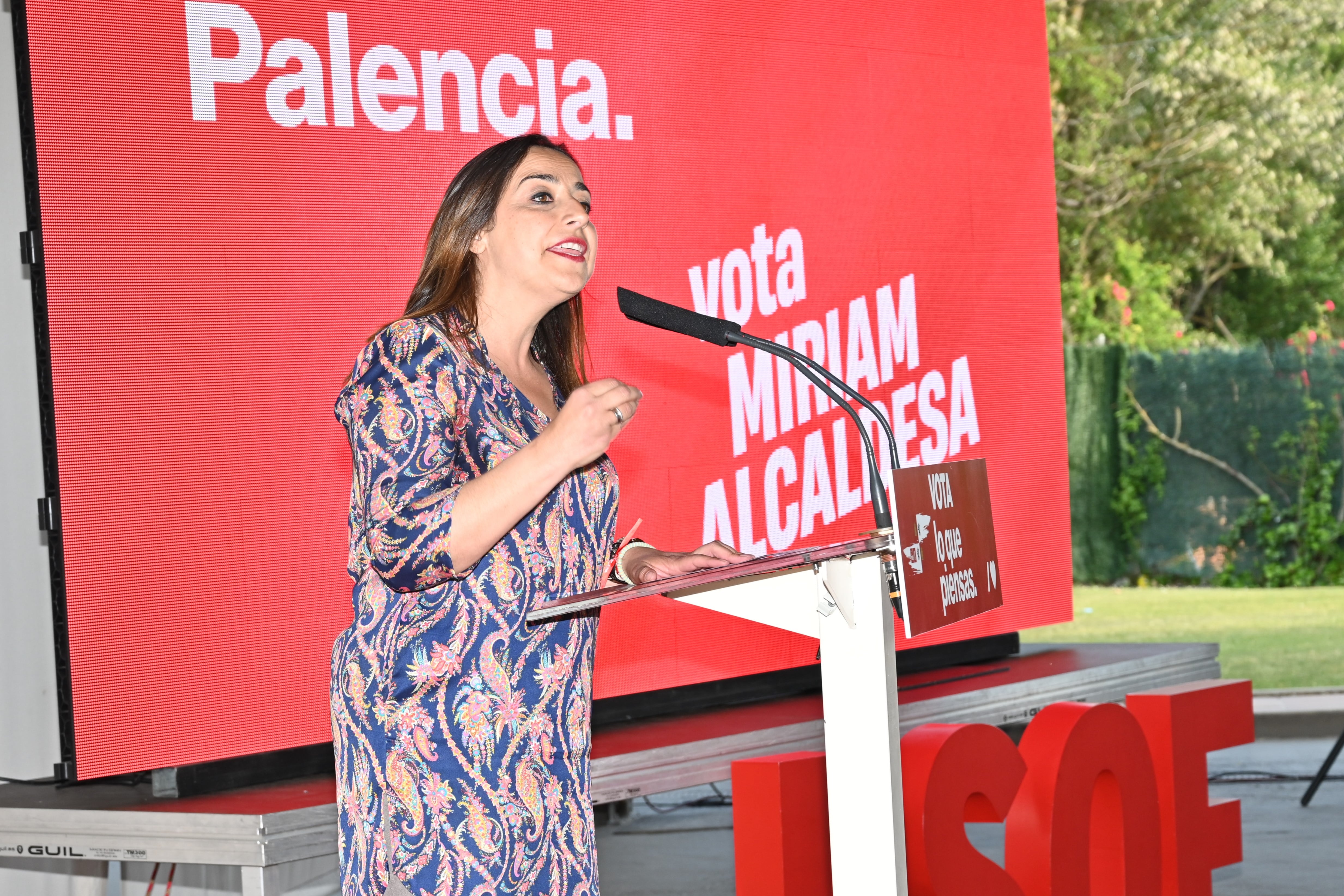 Miriam Andrés alcaldesa de Palencia