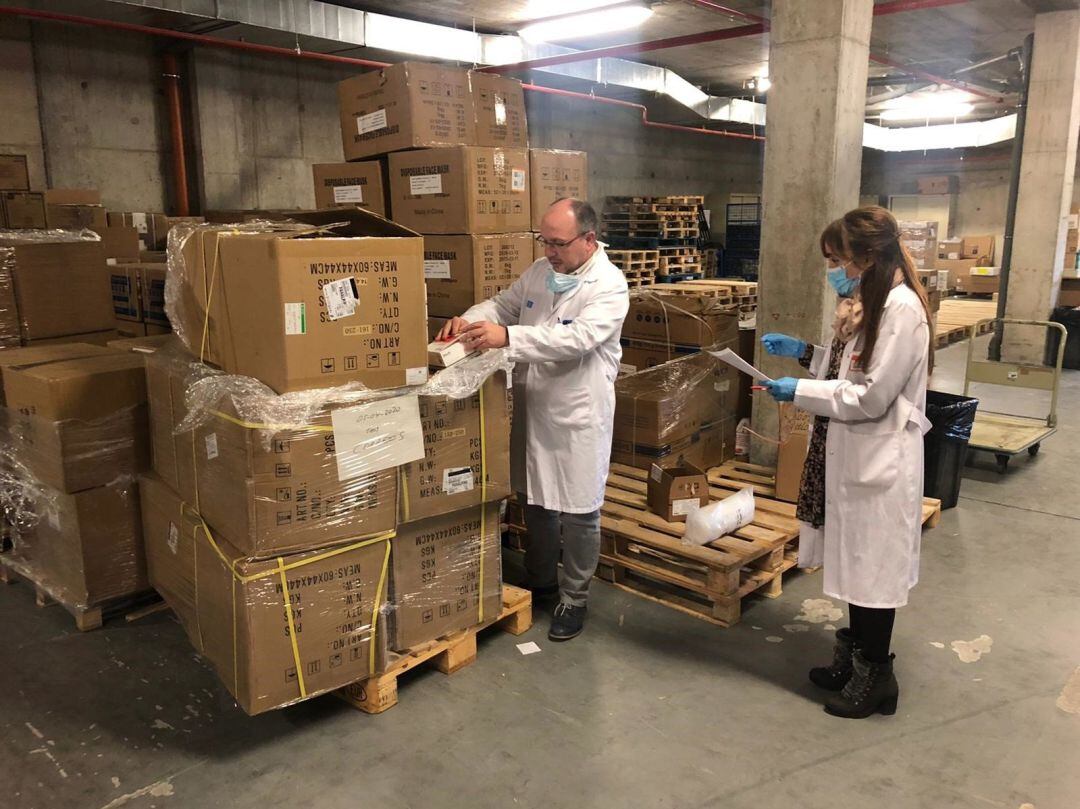 La Rioja ha recibido un primer envío de 12.327 test rápidos del Ministerio de Sanidad