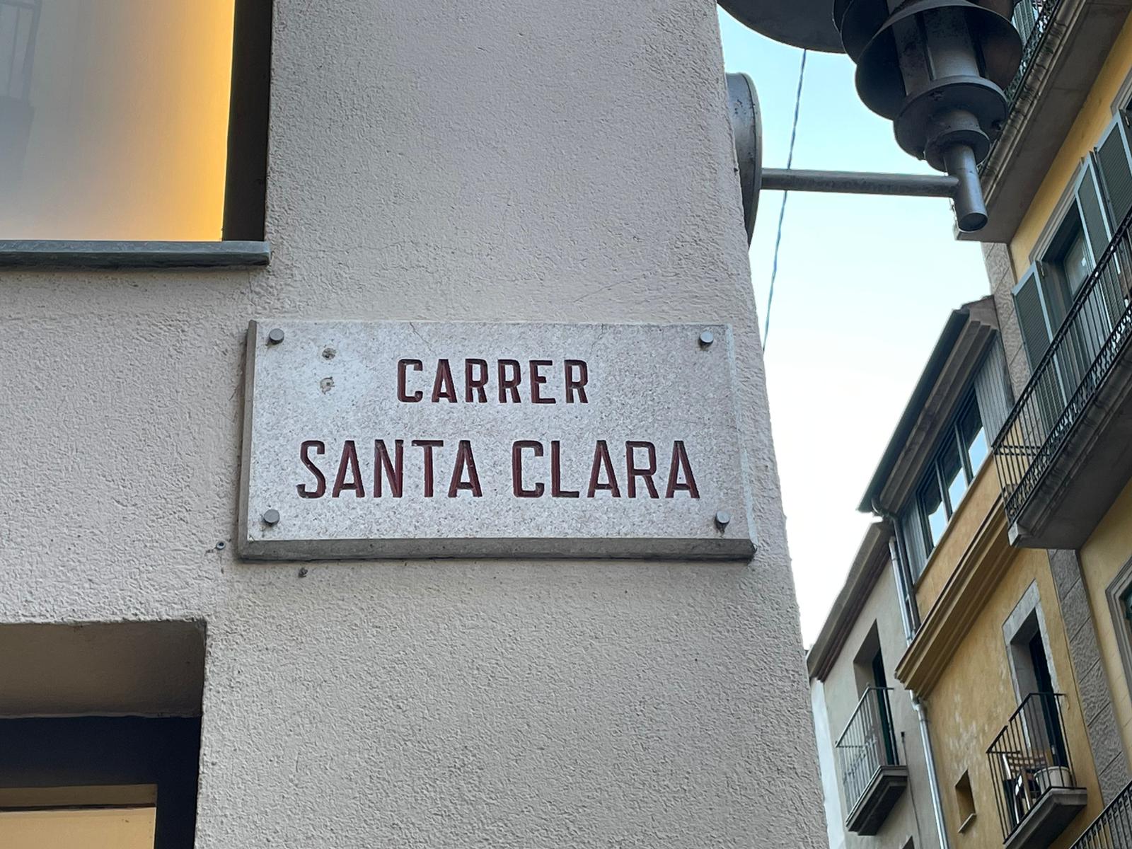 Carrer Santa Clara, Girona