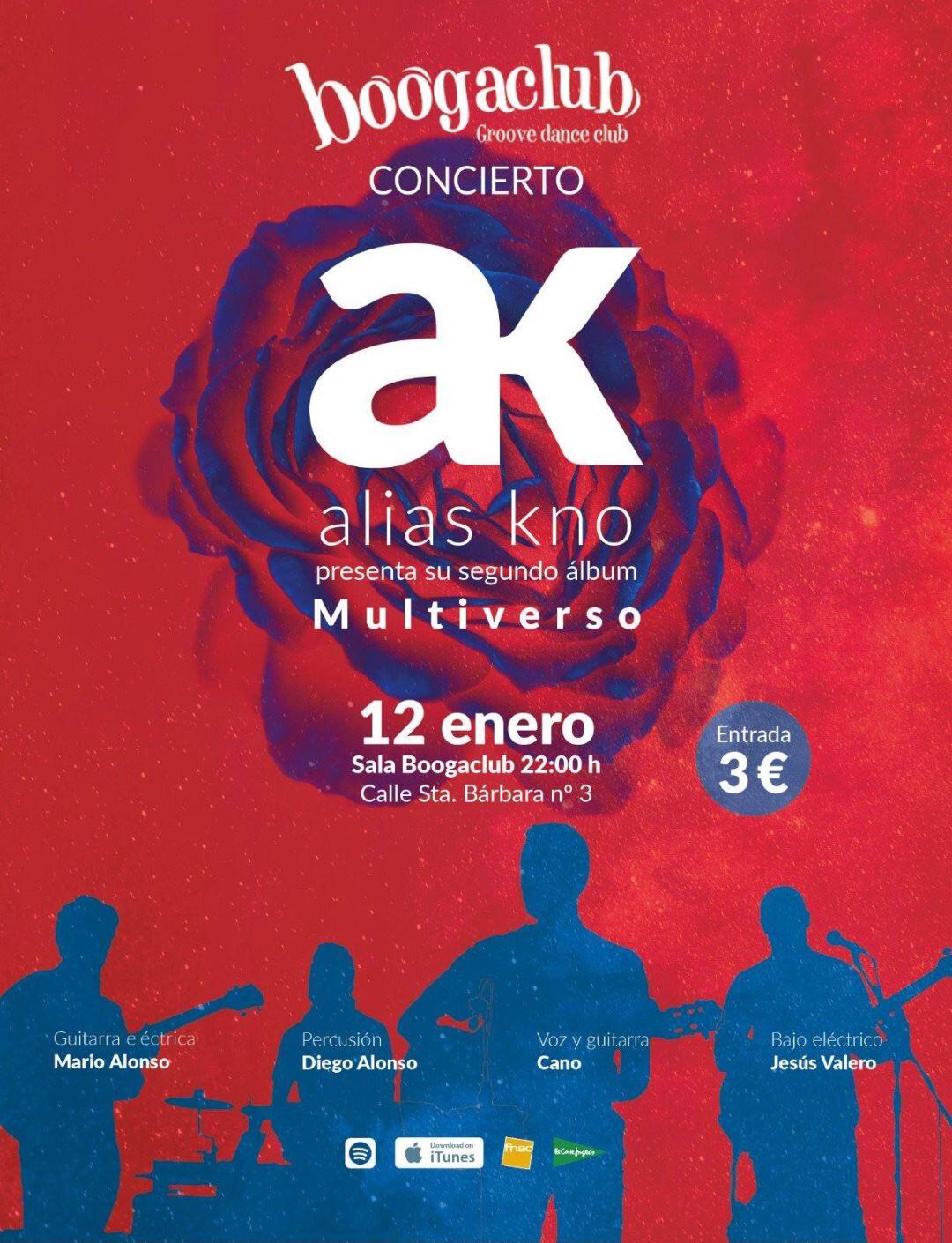 La banda granadina Alias Kno preseunta su segundo album