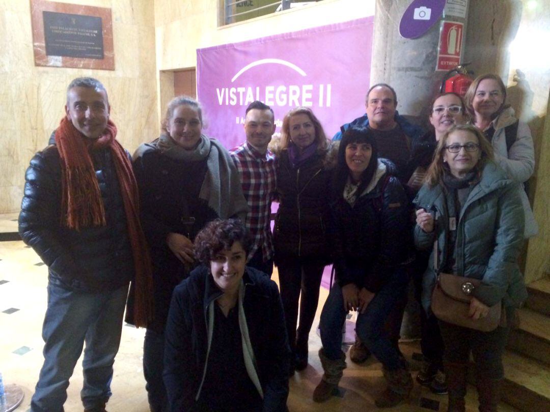 Imagen de archivo de los líderes de Podemos