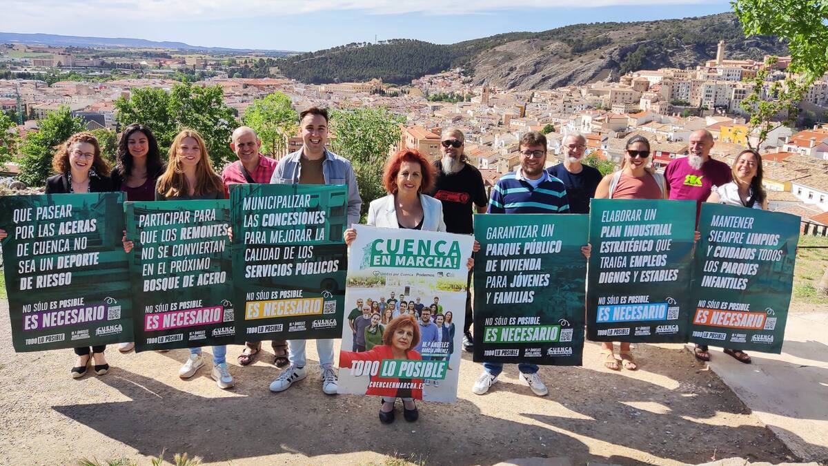 Prioridad en El Sargal y nada de conciertos en la Fuensanta, las propuestas de Cuenca en Marcha!