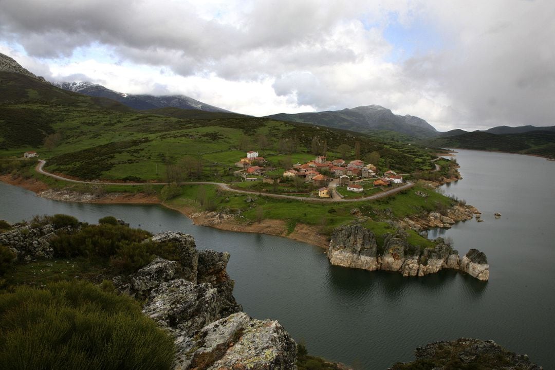 Panorámica de Alba de los Cardaños (Palencia)