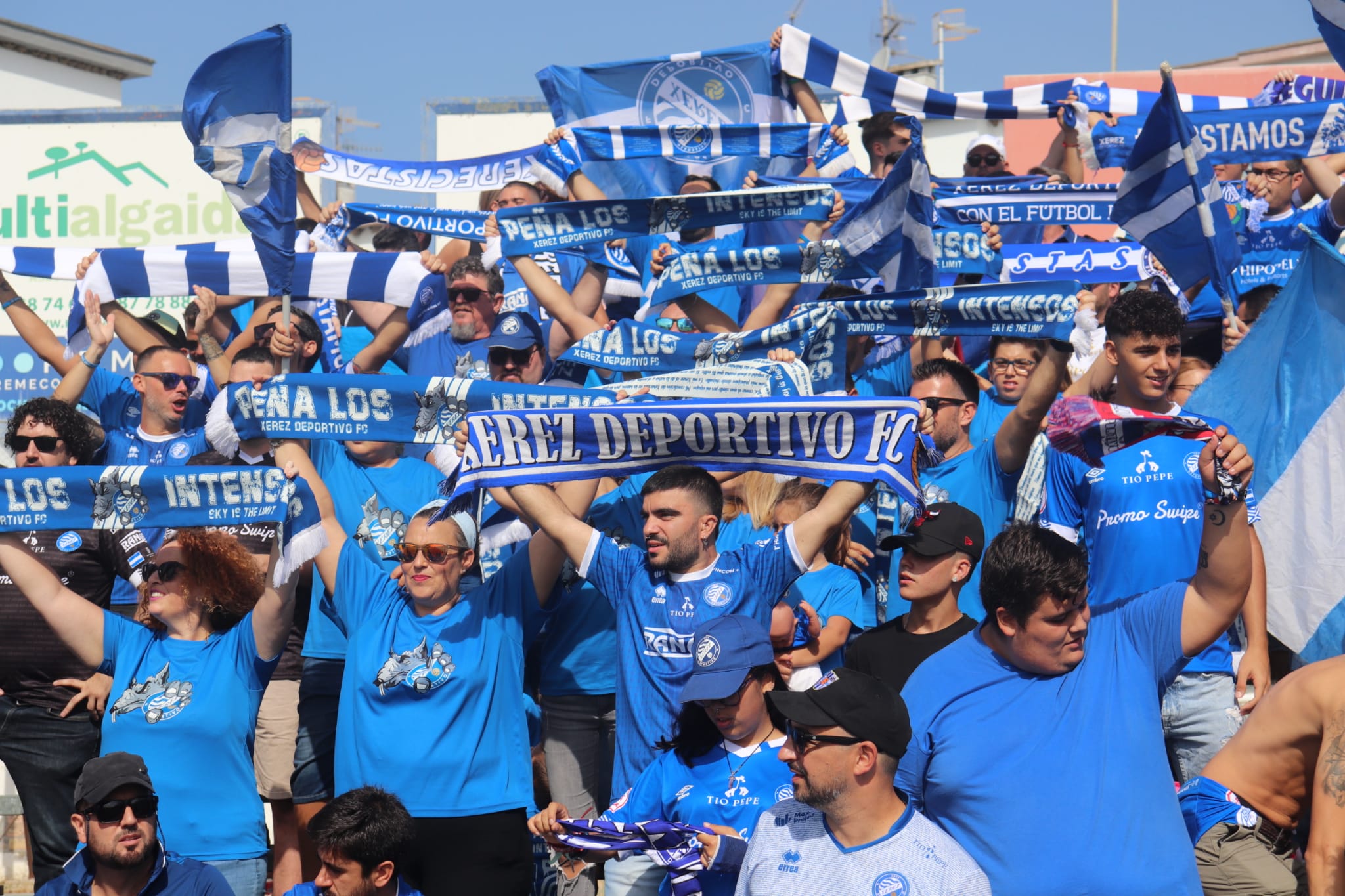 Aficionados del Xerez DFC en El Palmar