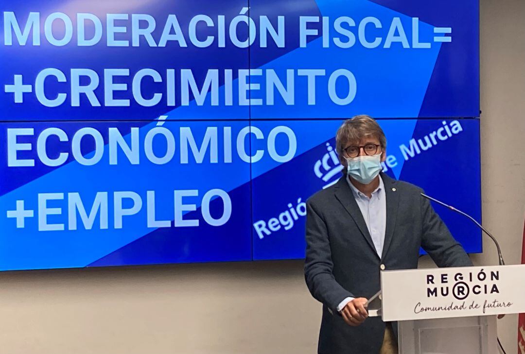 Luís Alberto Martín, consejero de Economía, Hacienda y Administración Digital