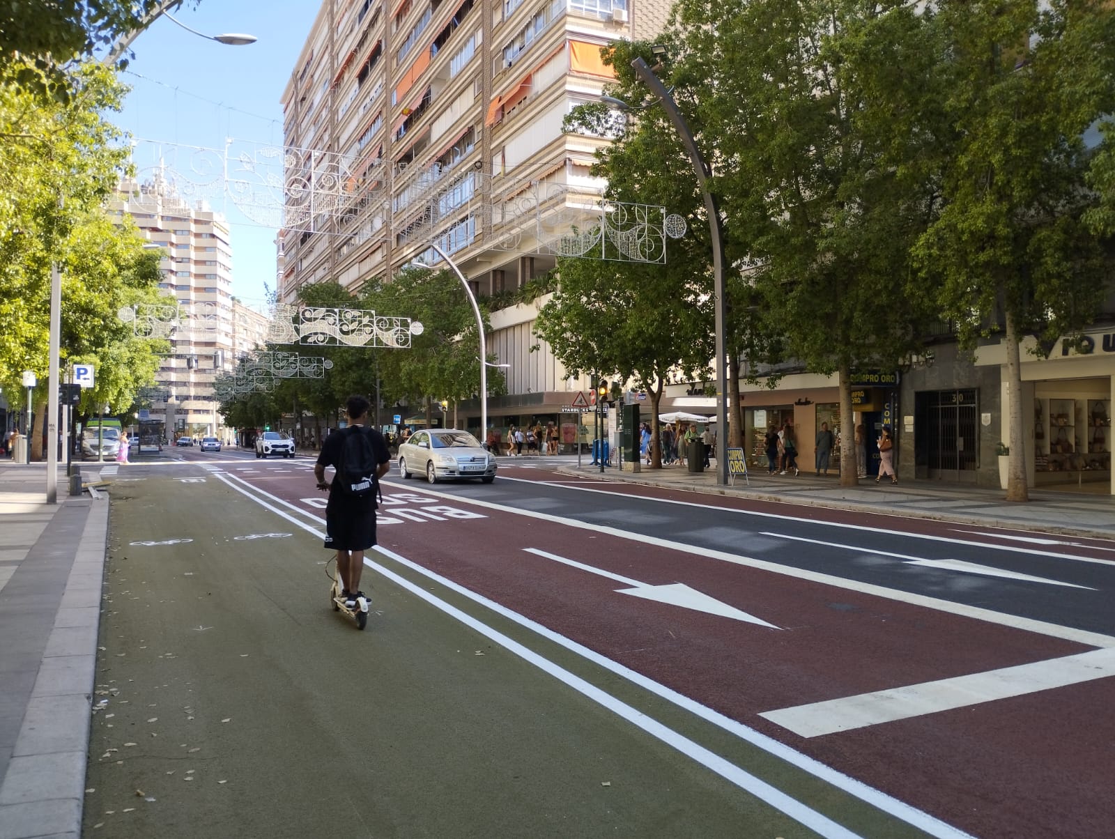 El plan de movilidad en la Gran Vía de Murcia está prácticamente concluido