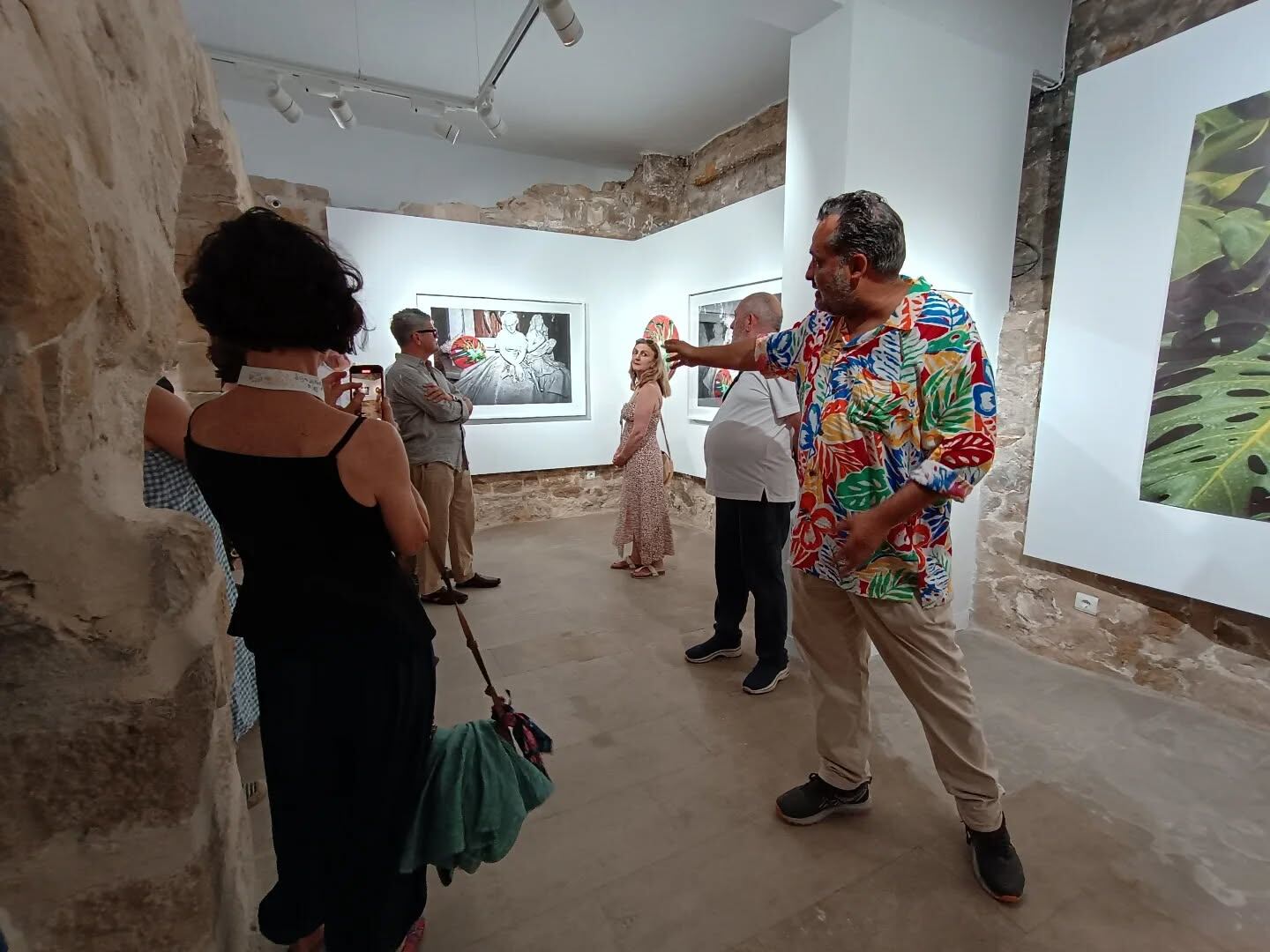 Inauguración de la exposición ‘Un lugar pintoresco’ en Renace Contemporary Art de Baeza.