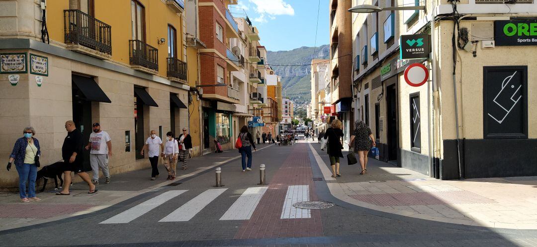 Imagen del pasado 11 de mayo, en la confluencia entre las calles Marqués de Campo y Diana.