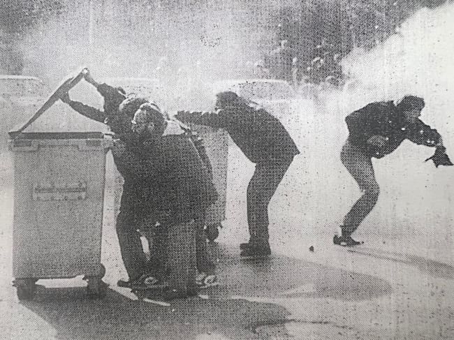 José Ibarra y Antonio Miñarro reviven en Radio Cartagena el estallido que cambió Cartagena y lanzan un aviso a los trabajadores de hoy: "Las promesas se las lleva el humo"