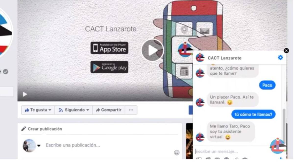 Los ingenieros explican cómo entrenan al robot para hablar con los turistas